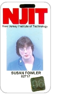 Susan Fowler's NJIT Identification Card
